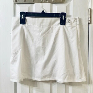FILA sport white mini athletic skort